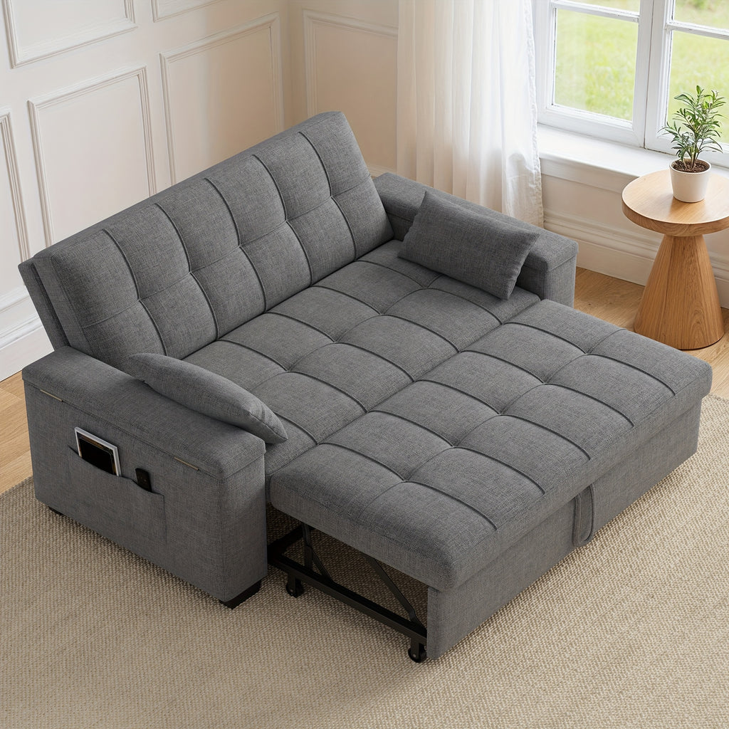 full size 3 in 1 convertible sofa bed pull sleeper reclining - Temu