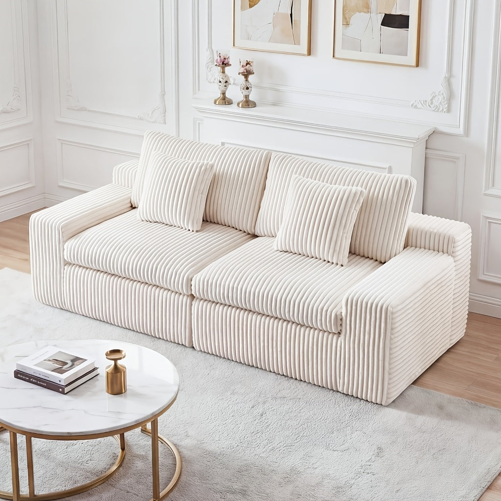 u shaped boneless sectional couches living room modern - Temu