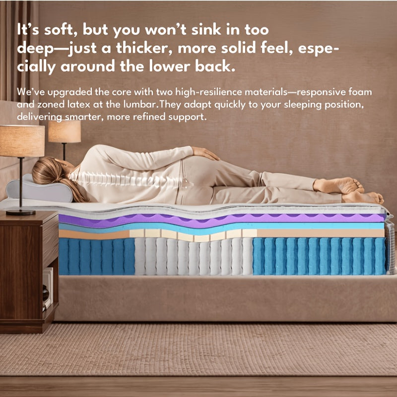 queen size 12 14 inch mixed     bed - Temu