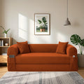 80 convertible sofa bed 3 in 1 corduroy folding pull couch - Temu