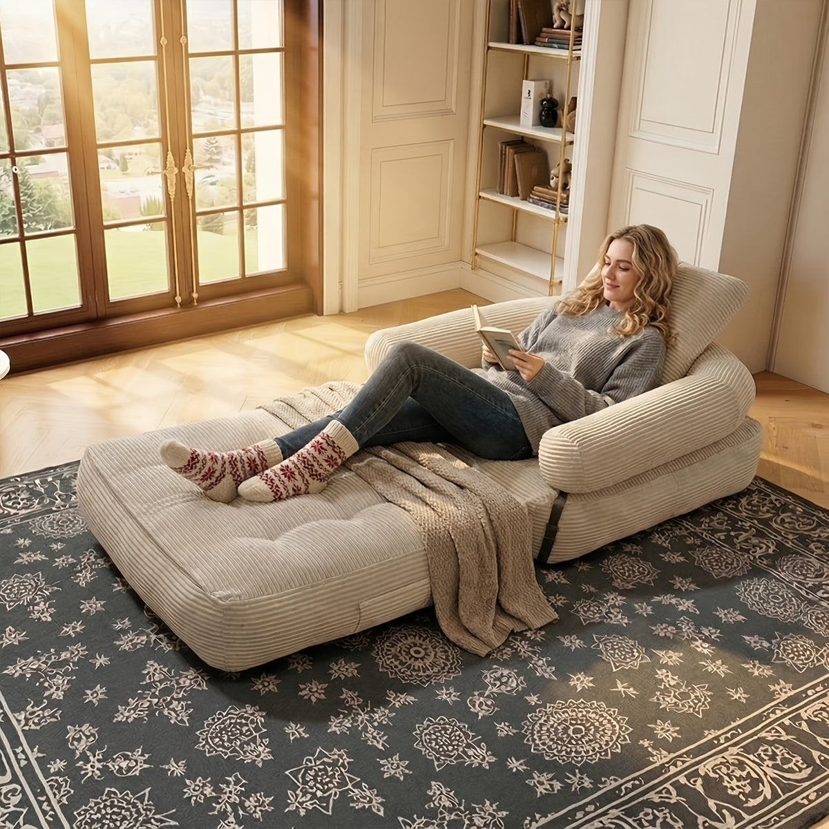 single double detachable adjustable leisure chair thickened - Temu