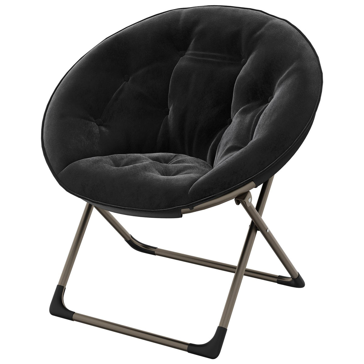 foldable oversized saucer chair   teens plush circle - Temu