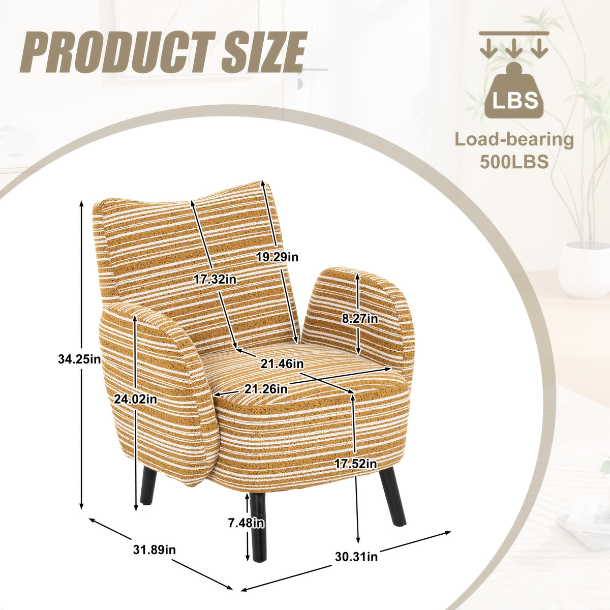 chenille armchair side storage pocket - Temu