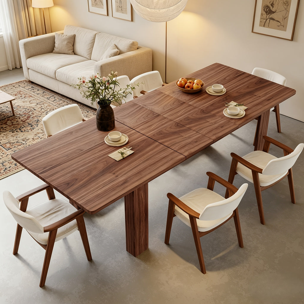 modern extendable dining   inches extendable 86 - Temu