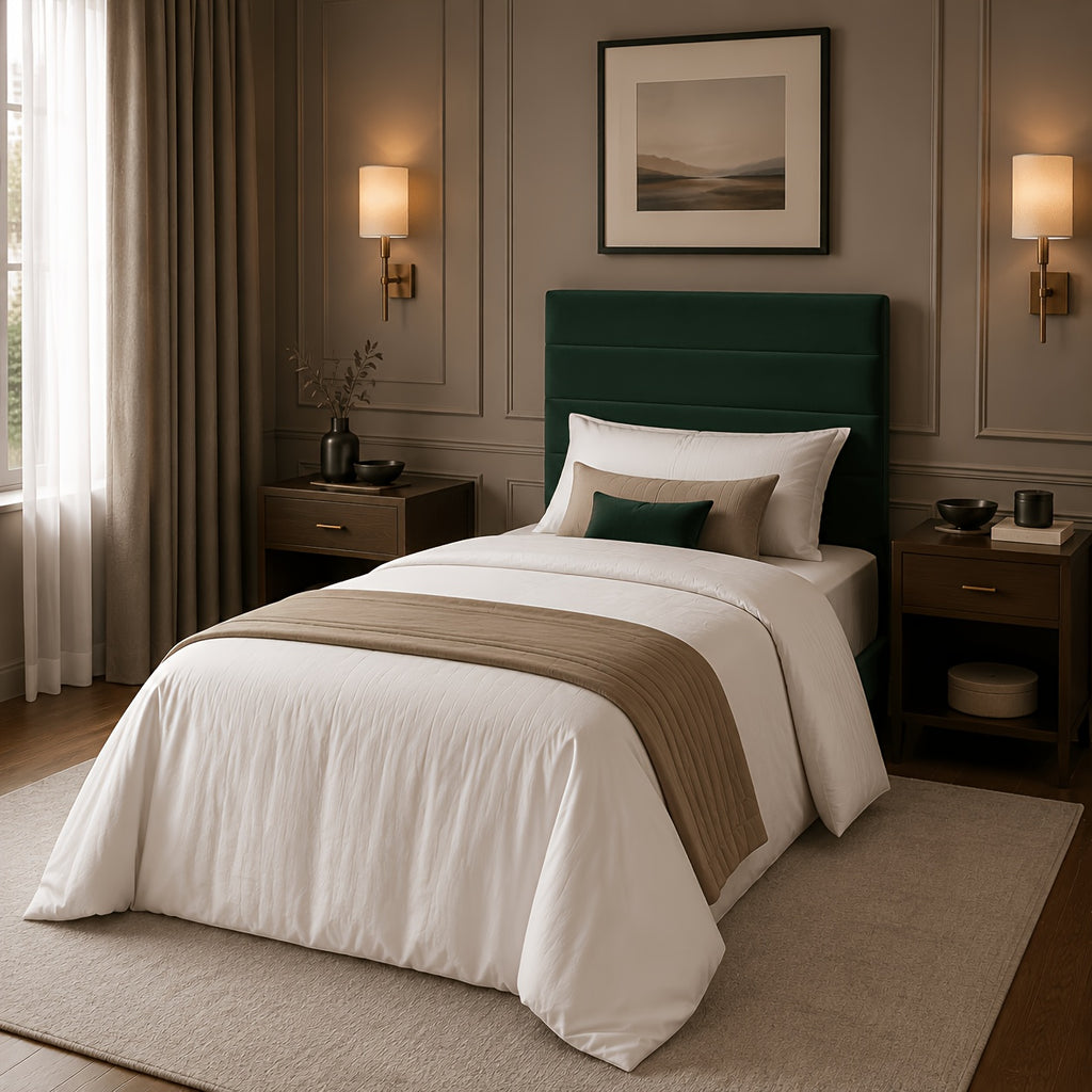 modern horizontal channel tufted upholstered bed frame - Temu