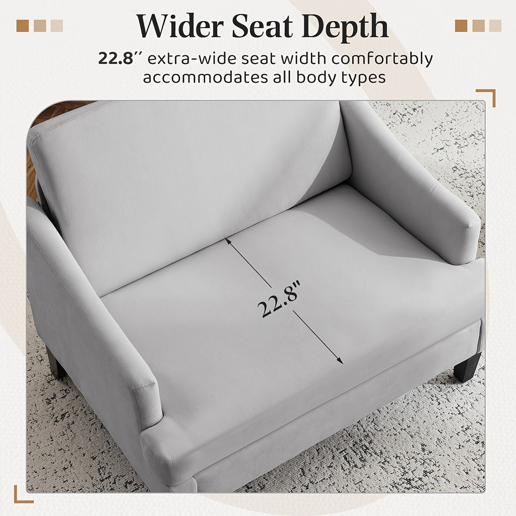oversized accent chairs set 1 2 33 5 wide seat - Temu