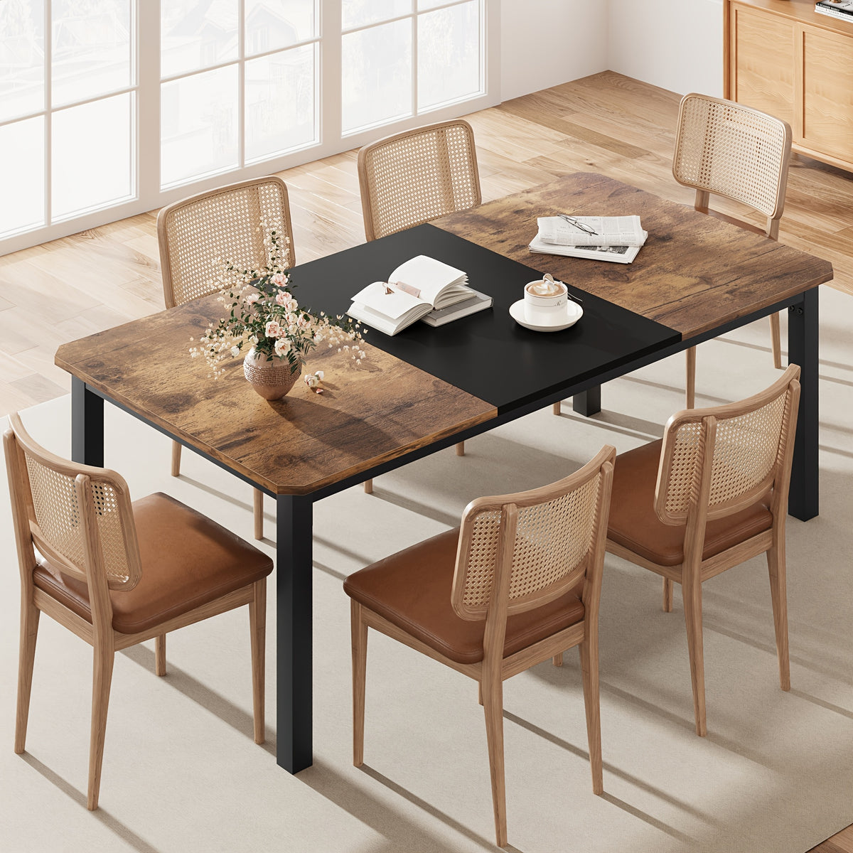 mdf   corner 2 meter long dining table without black - Temu
