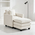 31 inch cloud accent chair storage   modern chenille - Temu