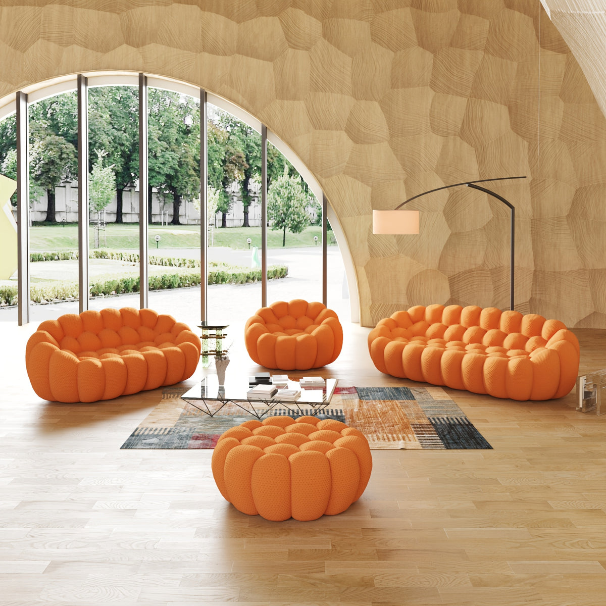 oversized   3d textile material upholstered bean - Temu