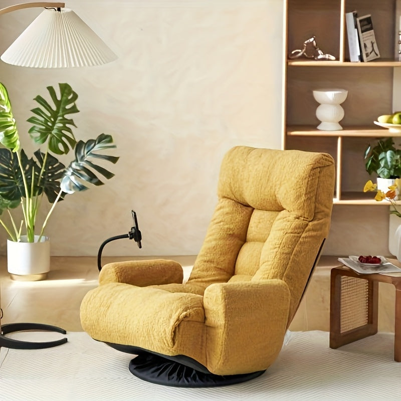 360 swivel gaming floor chair 5 position adjustable folding - Temu