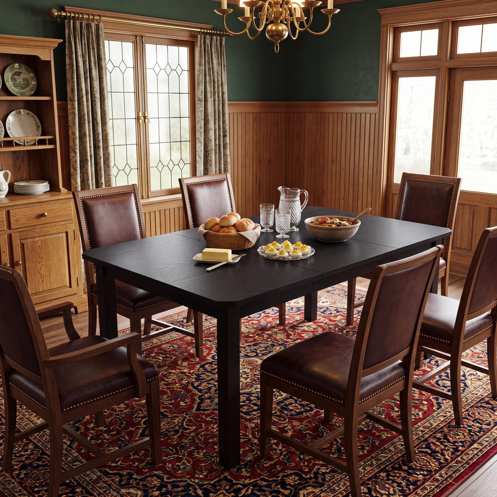industrial dining table 4 6 people large kitchen table - Temu