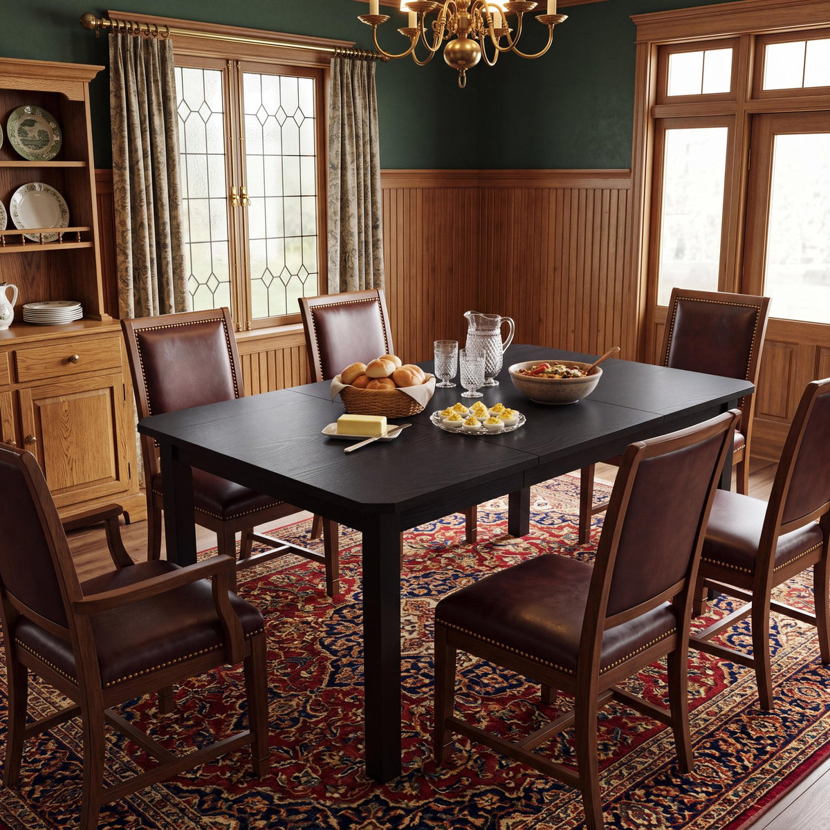 industrial dining table 4 6 people large kitchen table - Temu