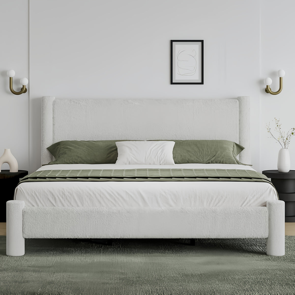twin full queen size white grey dark grey cream   - Temu
