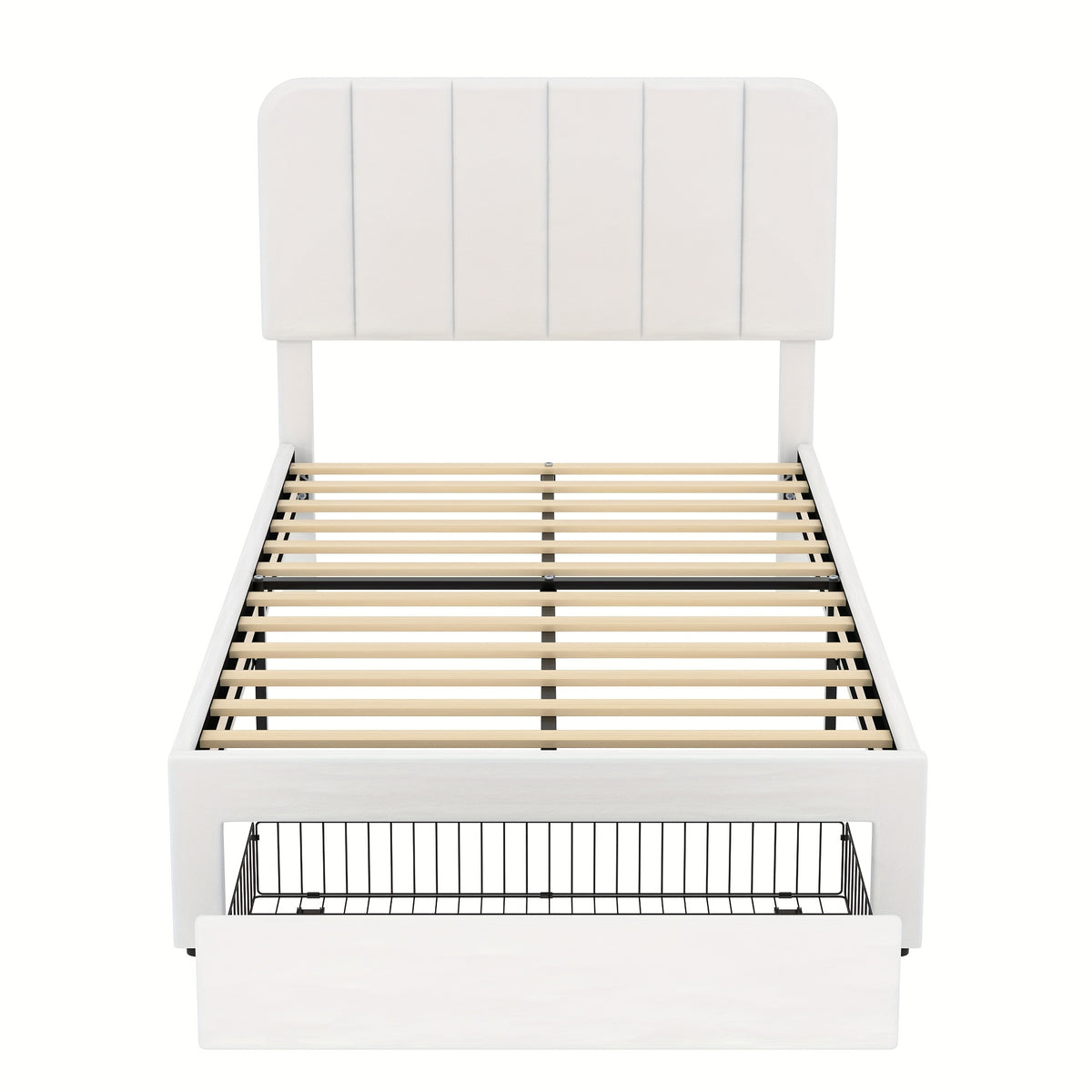 twin full queen king size upholstered bed frame drawers - Temu