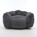 black comfortable lazy sofa chair artificial rabbit velvet - Temu