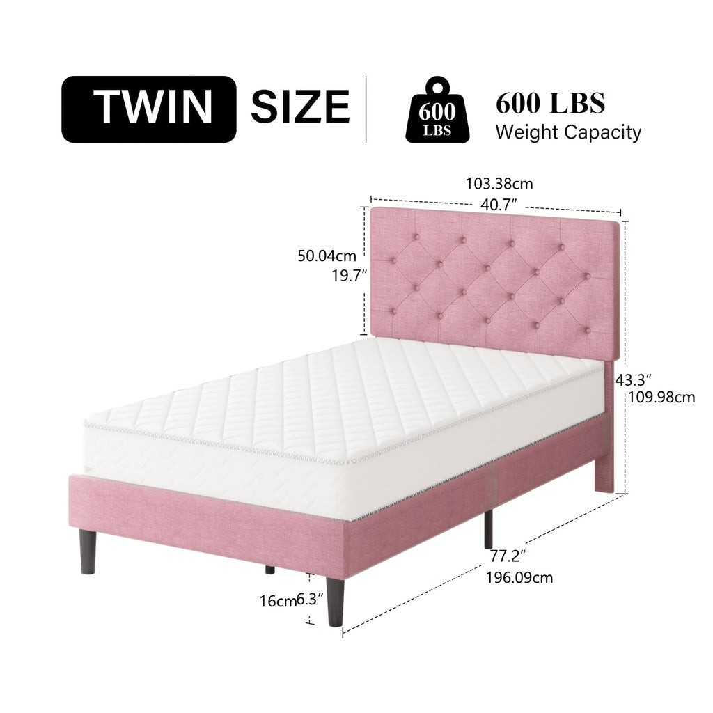 halloween twin full queen king bed frames upholstered - Temu