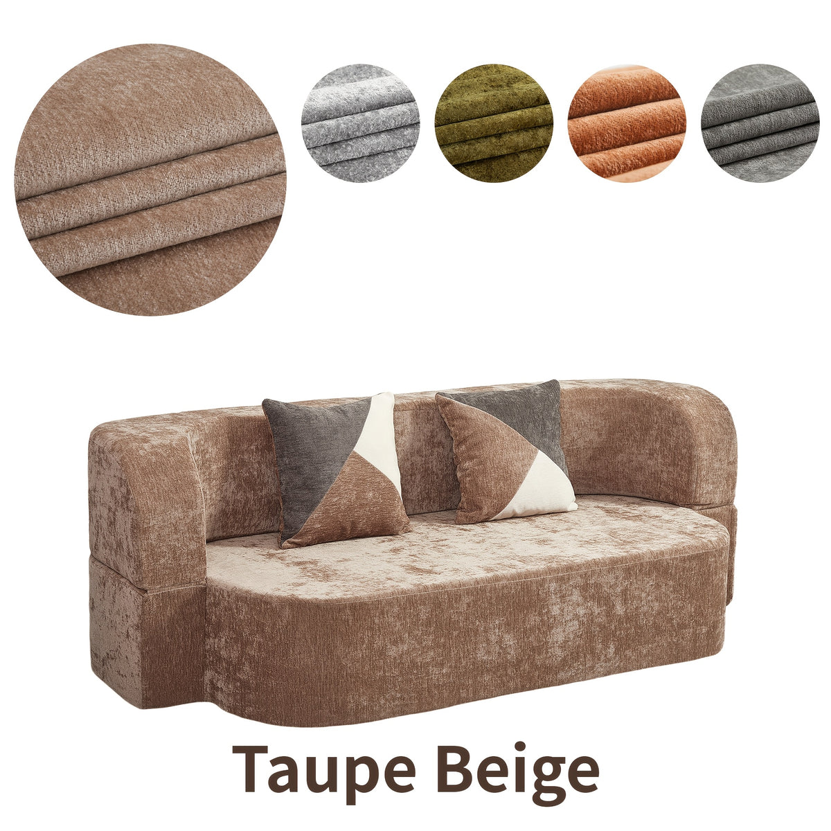 79 convertible sofa bed boneless couch small 2 in 1 folding - Temu