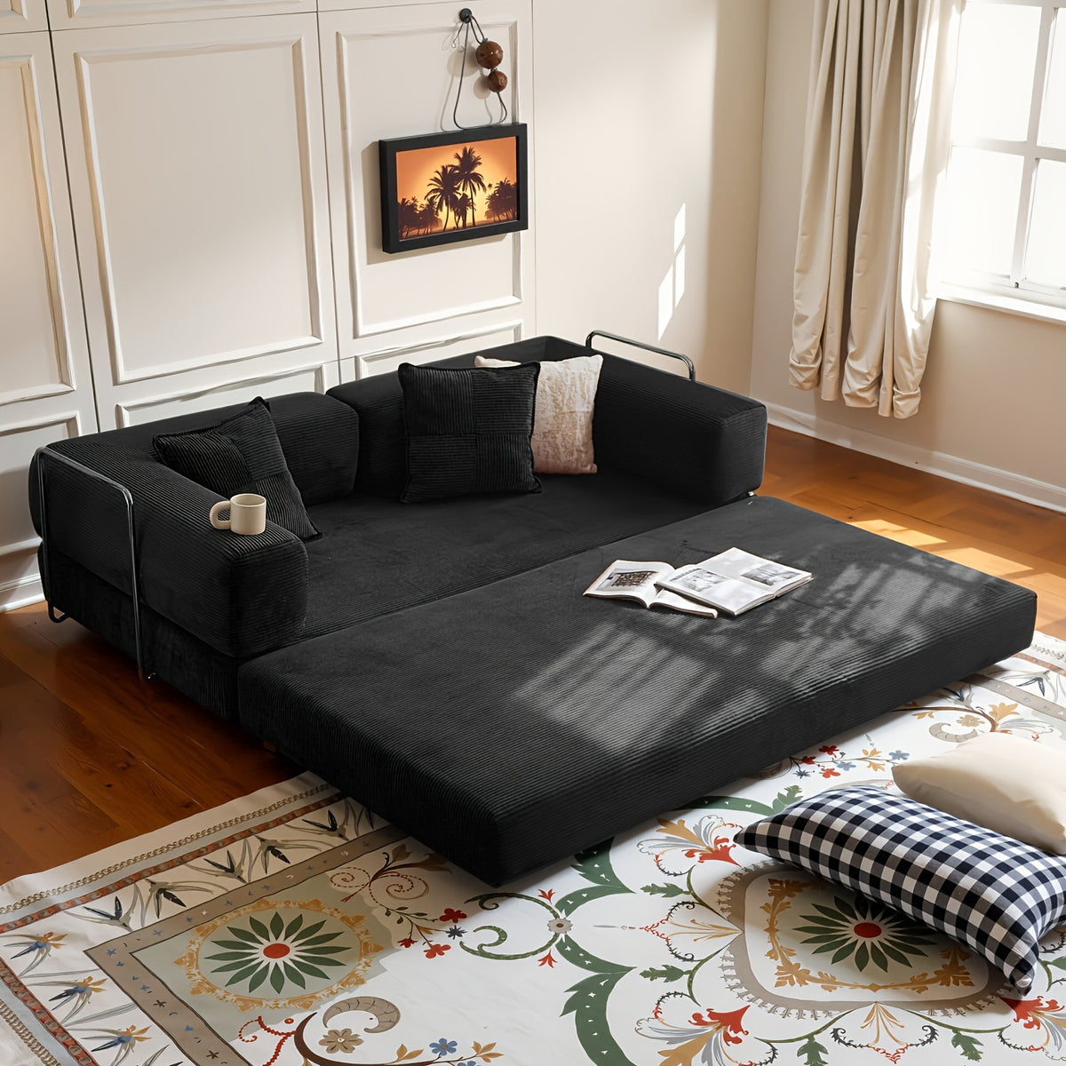 boneless sofa bed modern cloud couch folding sofa bed - Temu