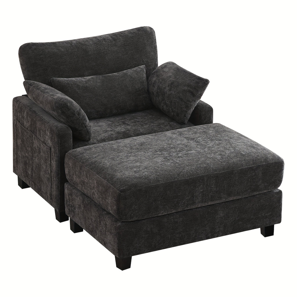 57 5 oversized chaise lounge   indoor white reading - Temu