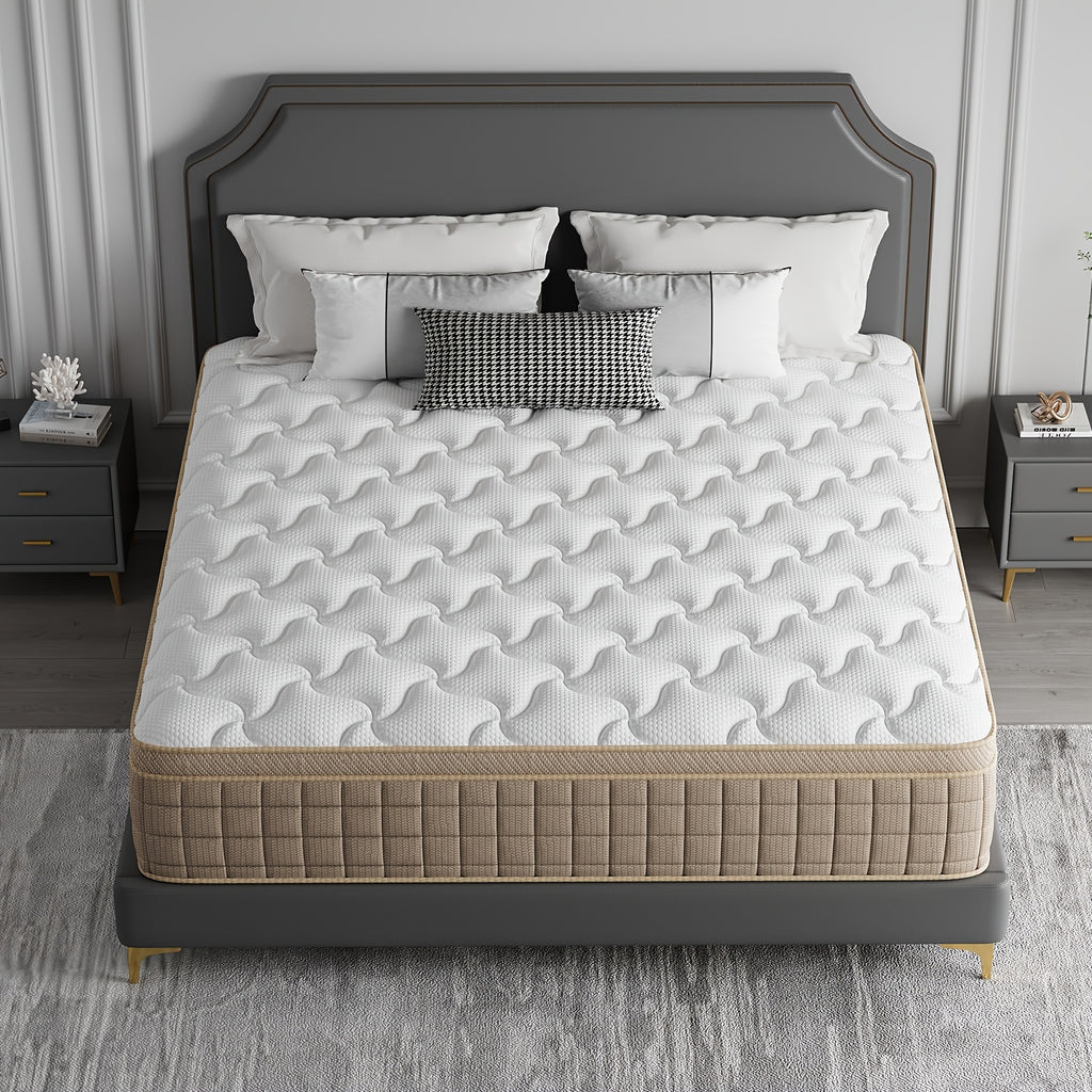heavy duty reinforced mattress 10 12 14 inch queen size - Temu