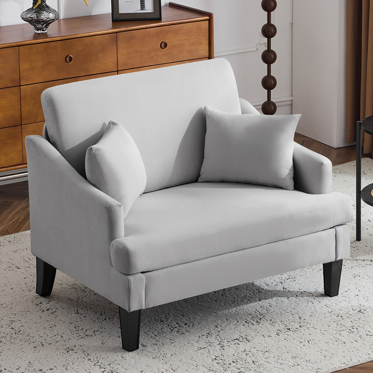 oversized accent chairs set 1 2 33 5 wide seat - Temu