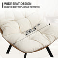 outdoor pe rattan swivel chair 360 degree wicker swivel - Temu
