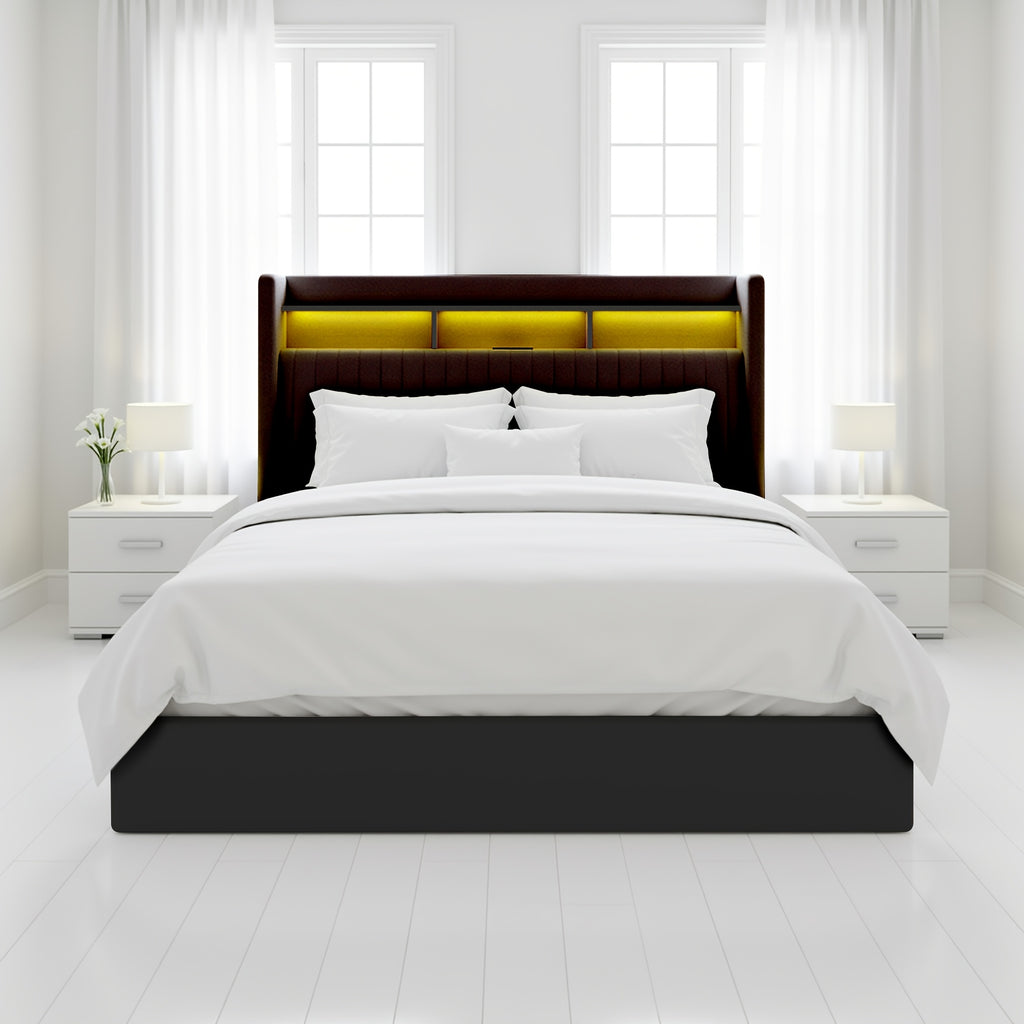 lift storage bed frame velvet vertical channel - Temu
