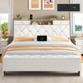 mraeer bed frame storage bench 2 drawers charging station no - Temu