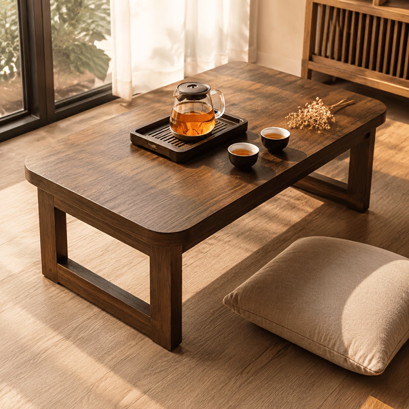 rounded corner reinforced small tea table multifunctional - Temu