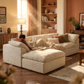 cloud couches living room boneless couch l shape comfy sofa - Temu