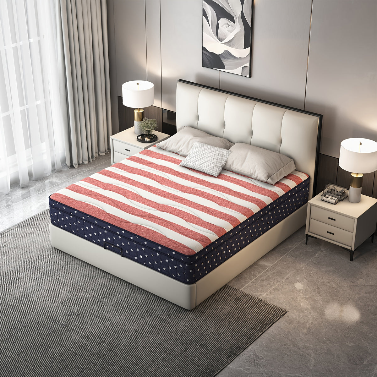 10 12pcs   independent bag spring mixed mattress - Temu