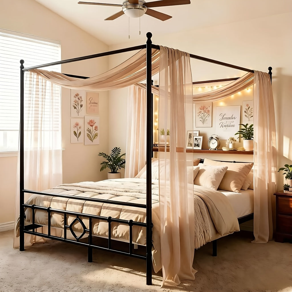 queen full twin size bed frame storage headboard - Temu