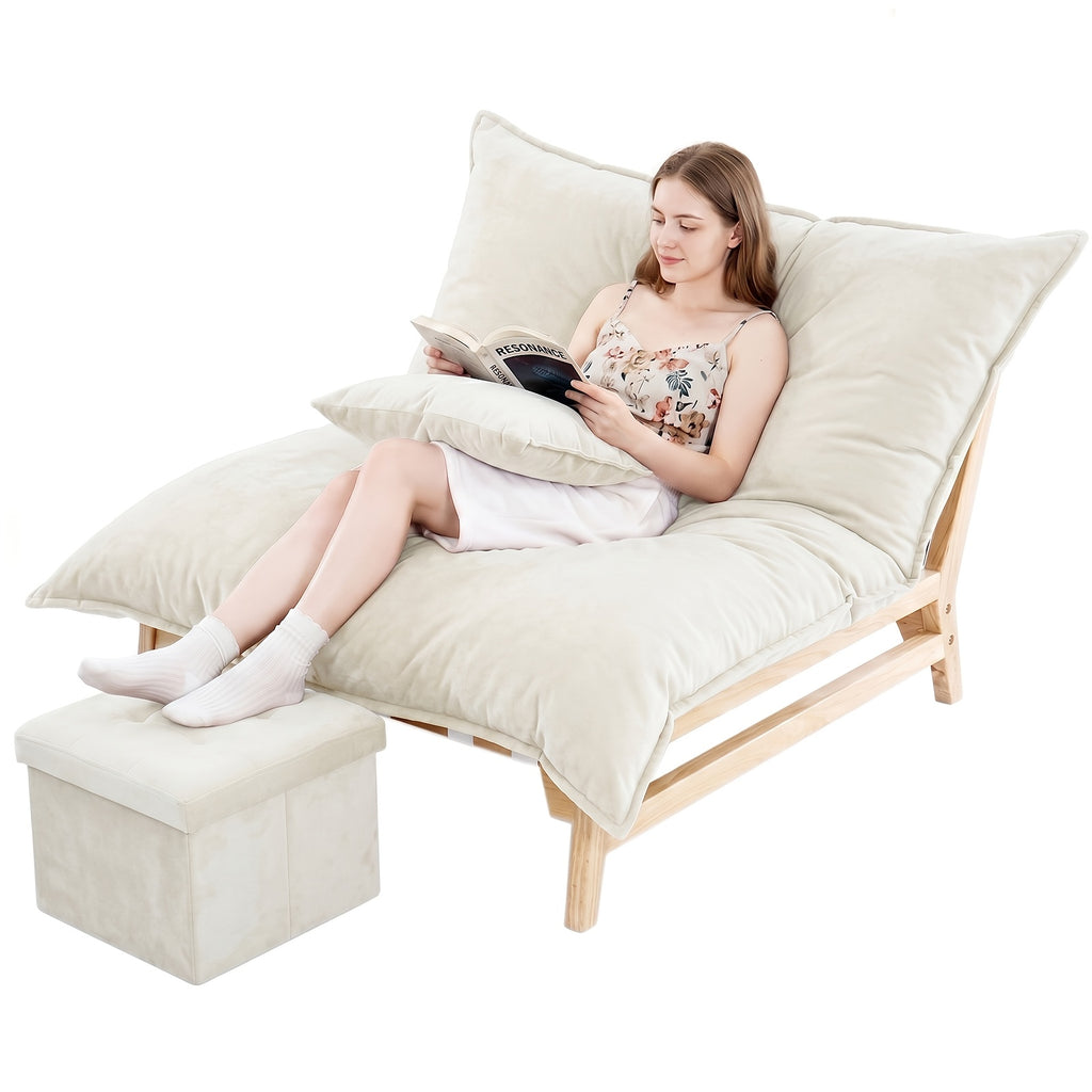 giant lounge accent chair reading living room chair big - Temu
