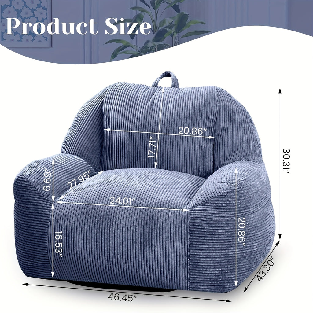 bean bag chairs oversize bean bag sofa chair high density - Temu