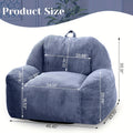 bean bag chairs oversize bean bag sofa chair high density - Temu
