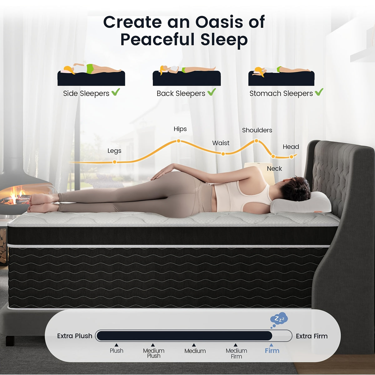 10 12 inches double bed full bed queen   mattress - Temu