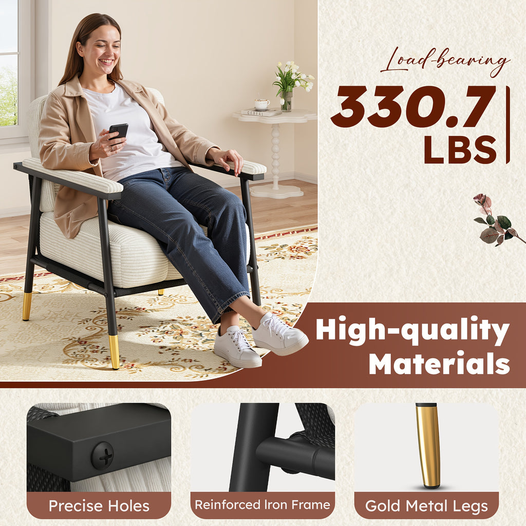 century modern striped recliner chair thick - Temu