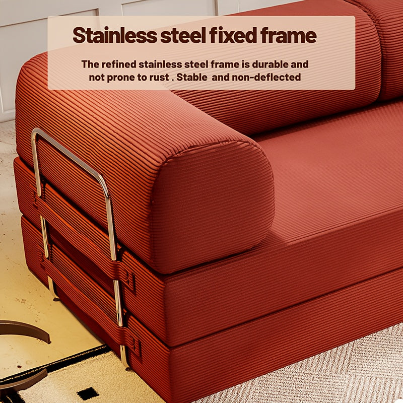bag chair bed modern lazy sofa bed velvet chair - Temu