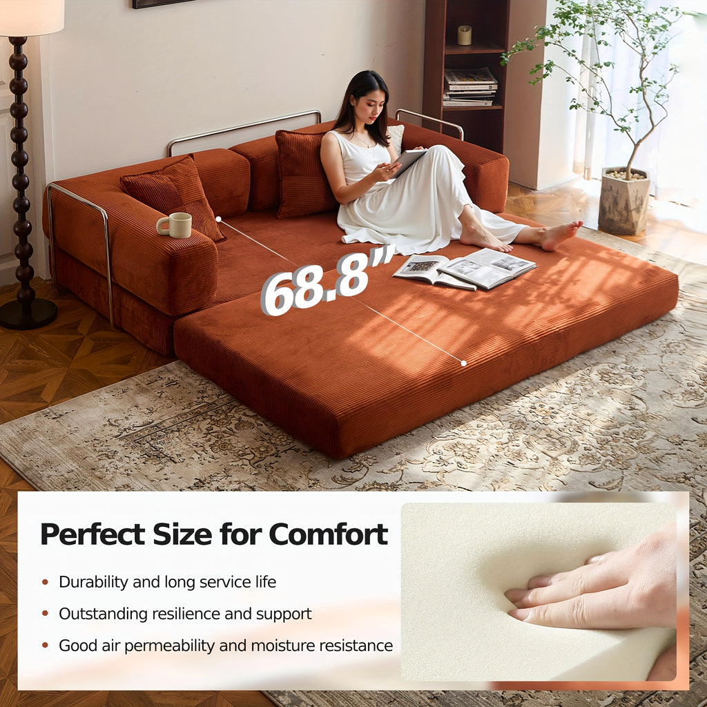 50 w folding sofa bed convertible sleeper chair - Temu