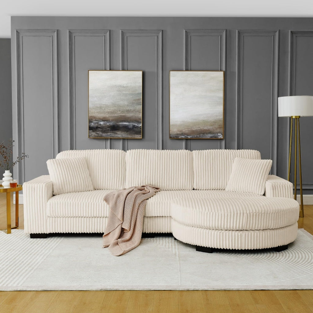 110 inch extra large modular sectional sofa featuring plush - Temu