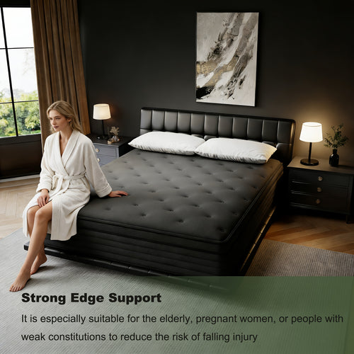 10 12 14 inch full queen king size   memory foam pocket - Temu
