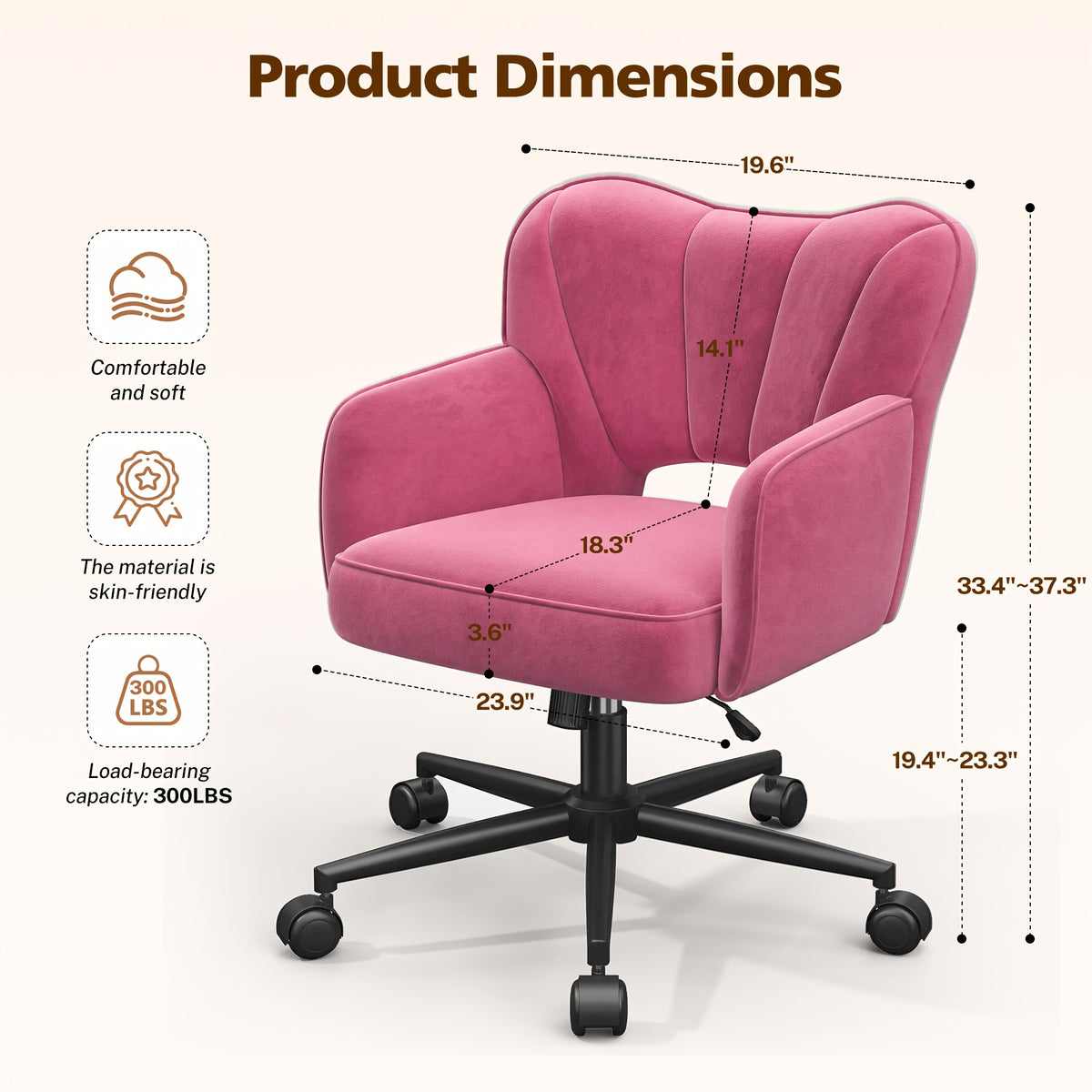 comfortable velvet accent chair living room adjustable - Temu