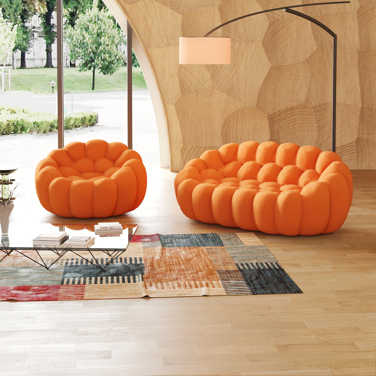 oversized   3d textile material upholstered bean - Temu