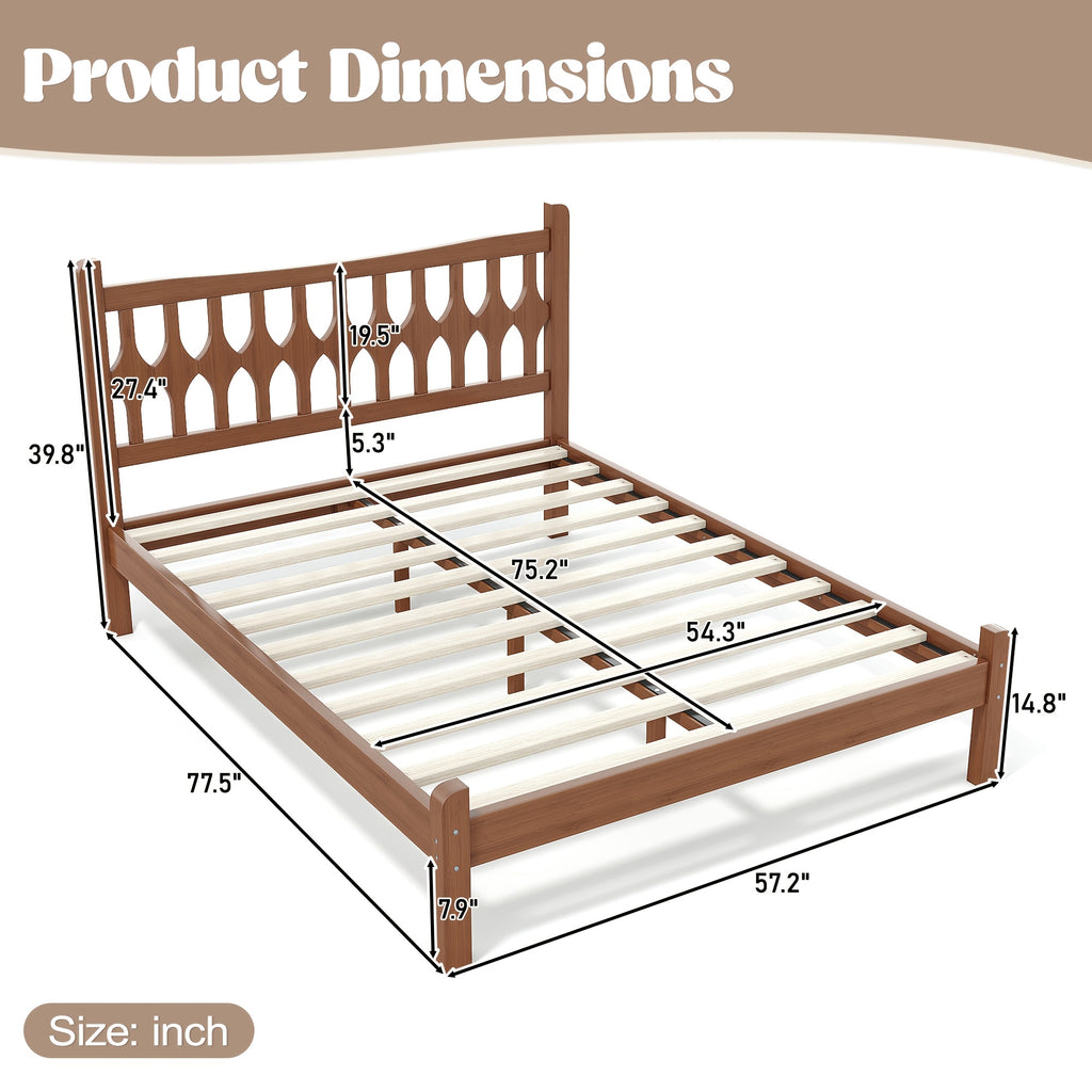 full size queen size king size platform bed frame - Temu