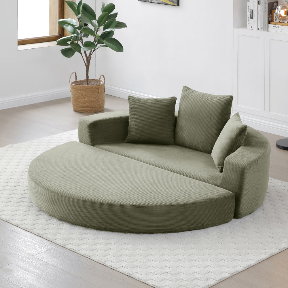 convertible sofa couch bed multi functional circular bed - Temu