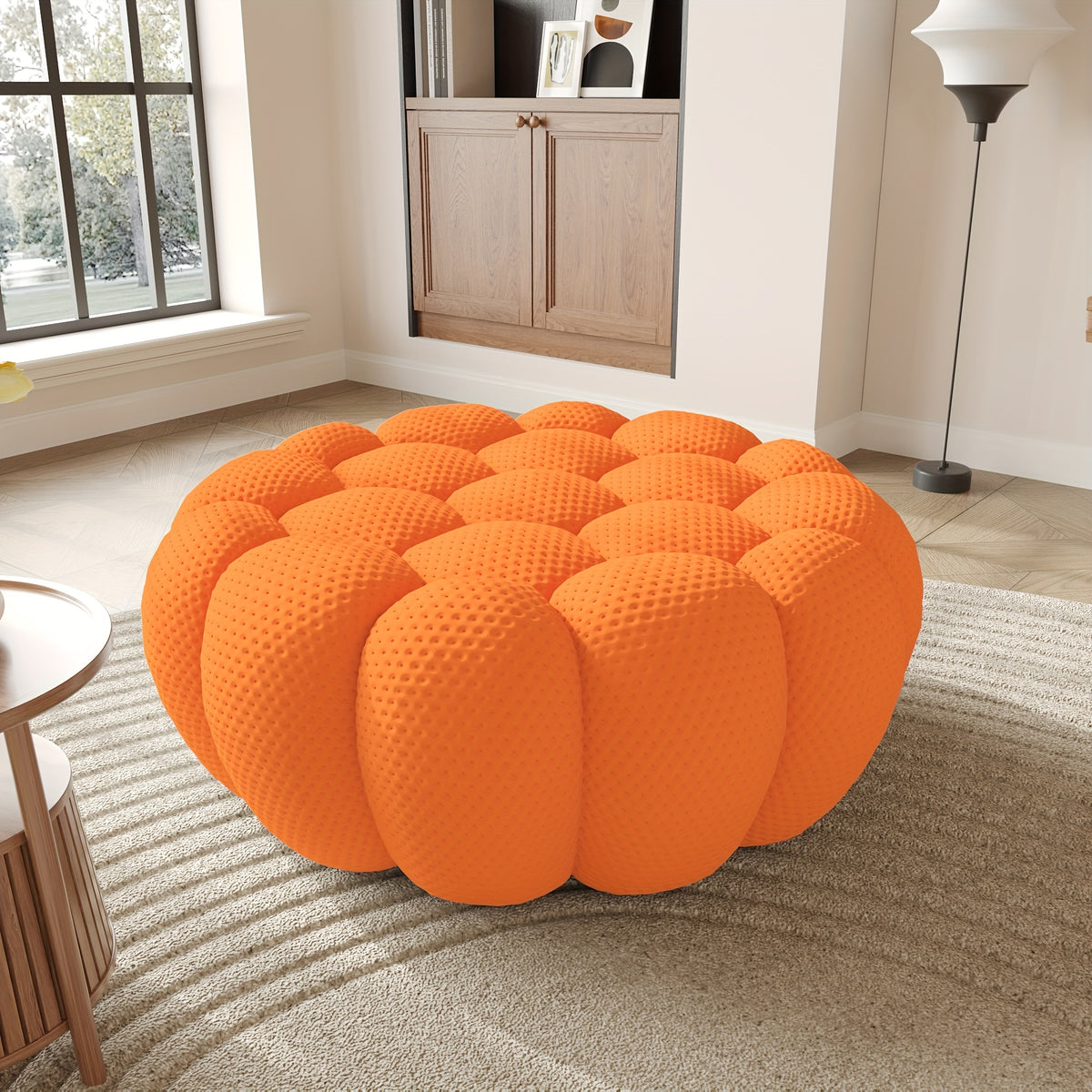 100 03 modern upholstered curved sofa 3 seater mesh fabric - Temu