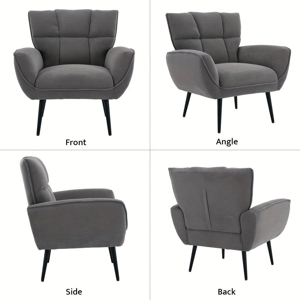 accent chair upholstered living room chair high wingback - Temu