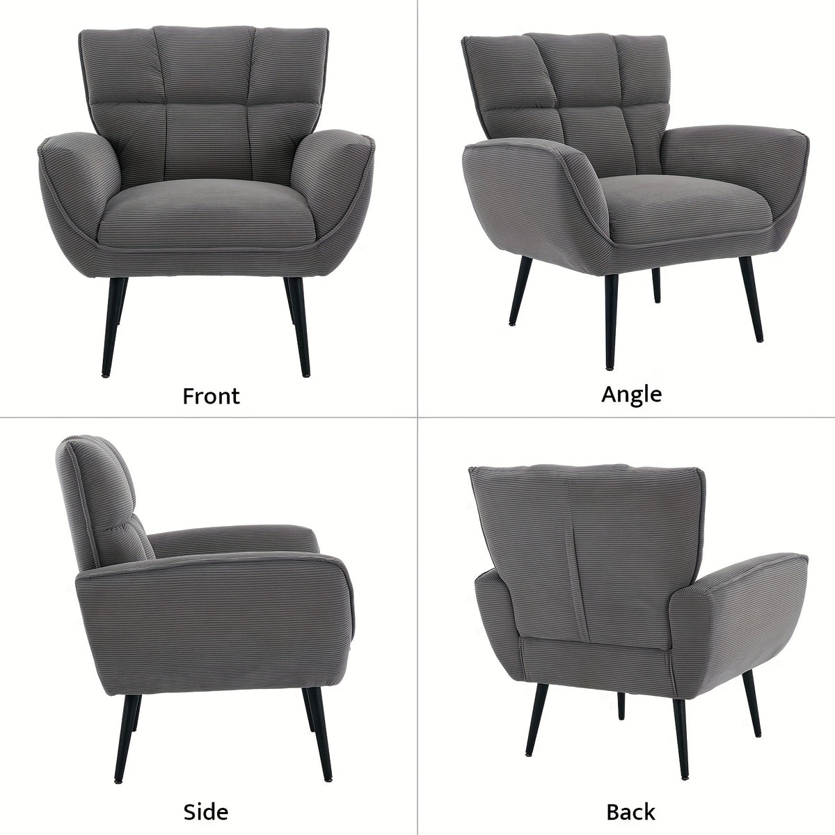 accent chair upholstered living room chair high wingback - Temu