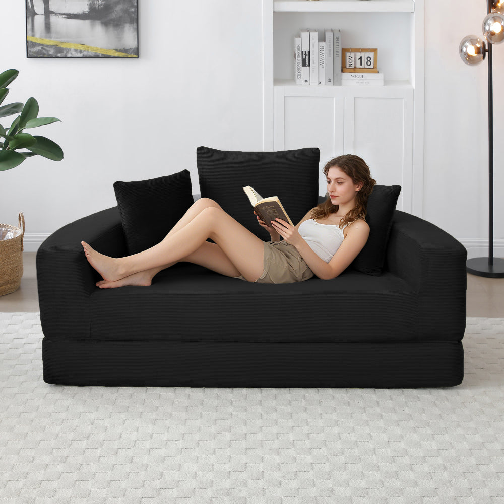 convertible sofa couch bed multi functional circular bed - Temu