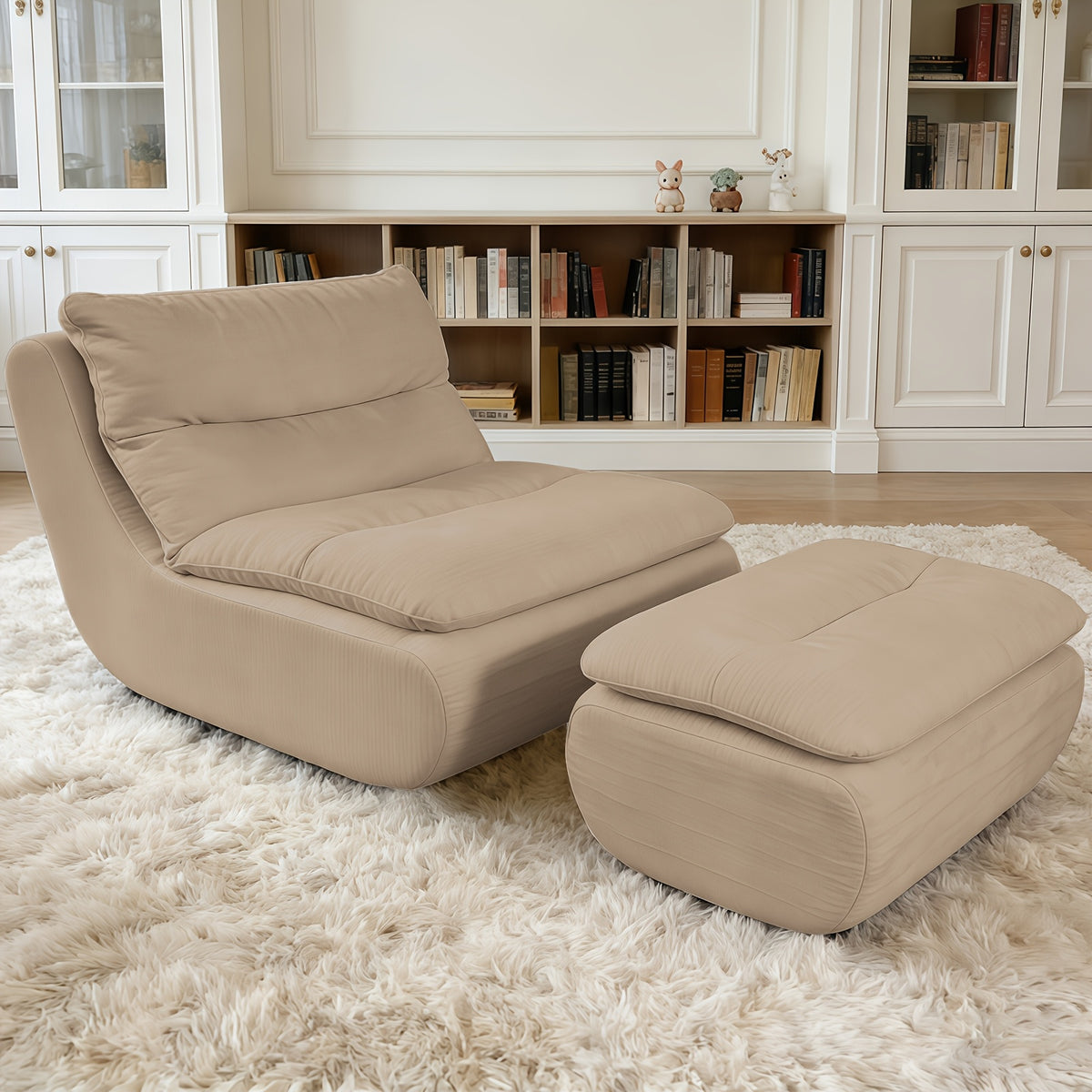 bean bag chair   large   memory foam floor sofa - Temu